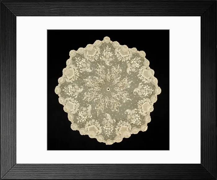 Framed Print : Parasol, American, ca. 1885. Creator: Unknown Framed Print : Parasol, American, ca. 1885. Creator: Unknown