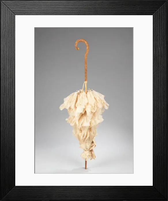Framed Print : Parasol, American, ca. 1885. Creator: Follmer, Clogg & Company Framed Print : Parasol, American, ca. 1885. Creator: Follmer, Clogg & Company