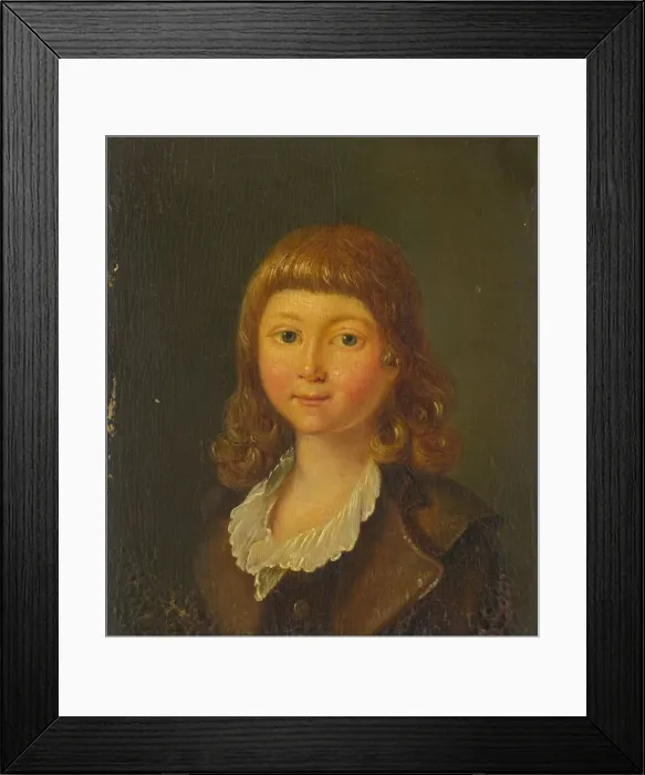 Framed Print : Portrait of a Young Boy, c. 1790 / 1795. Creator: Unknown Framed Print : Portrait of a Young Boy, c. 1790 / 1795. Creator: Unknown