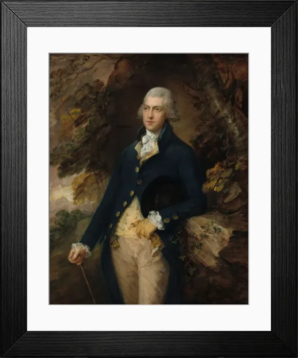 Framed Print : Francis Basset, Lord de Dunstanville, c. 1786. Creator: Thomas Gainsborough Framed Print : Francis Basset, Lord de Dunstanville, c. 1786. Creator: Thomas Gainsborough