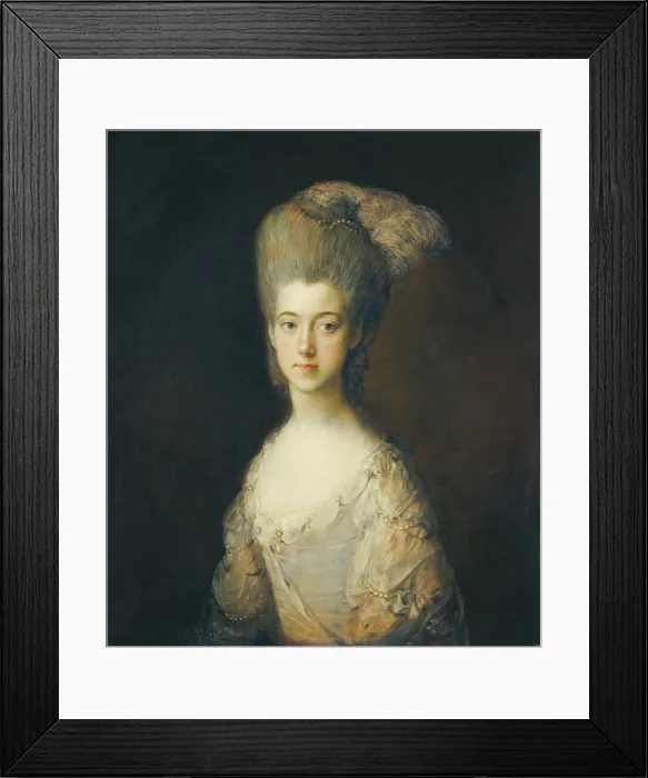 Framed Print : Mrs. Paul Cobb Methuen, c. 1776 / 1777. Creator: Thomas Gainsborough Framed Print : Mrs. Paul Cobb Methuen, c. 1776 / 1777. Creator: Thomas Gainsborough