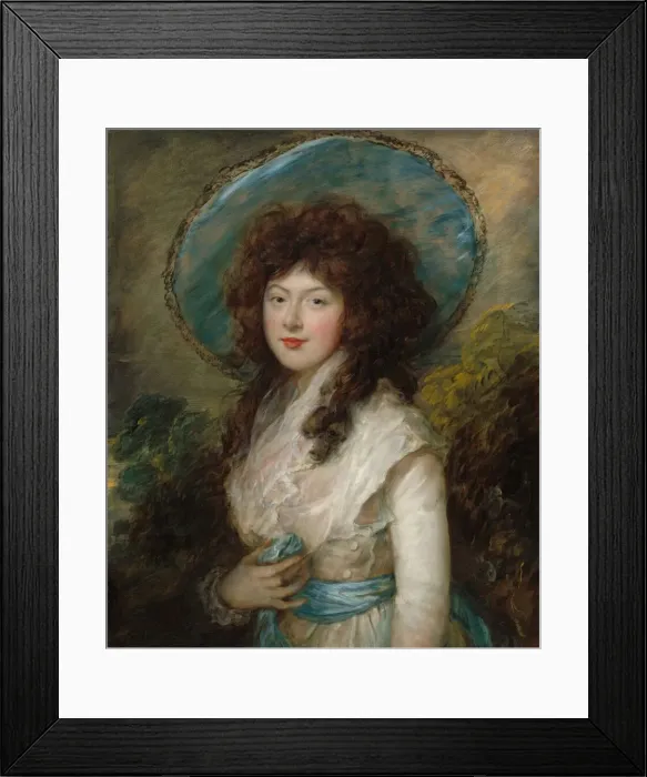 Framed Print : Miss Catherine Tatton, 1786. Creator: Thomas Gainsborough Framed Print : Miss Catherine Tatton, 1786. Creator: Thomas Gainsborough