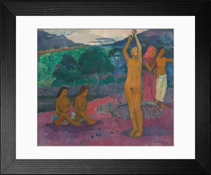 Framed Print : The Invocation, 1903. Creator: Paul Gauguin Framed Print : The Invocation, 1903. Creator: Paul Gauguin