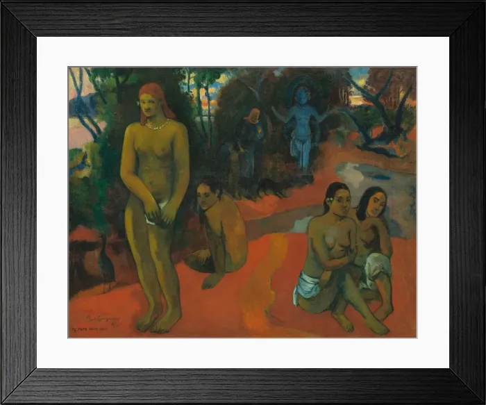 Framed Print : Te Pape Nave Nave (Delectable Waters), 1898. Creator: Paul Gauguin Framed Print : Te Pape Nave Nave (Delectable Waters), 1898. Creator: Paul Gauguin