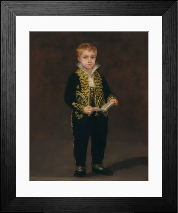 Framed Print : Victor Guye, 1810. Creator: Francisco Goya Framed Print : Victor Guye, 1810. Creator: Francisco Goya