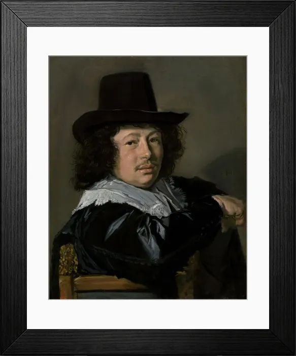 Framed Print : Portrait of a Young Man, 1646 / 1648. Creator: Frans Hals Framed Print : Portrait of a Young Man, 1646 / 1648. Creator: Frans Hals