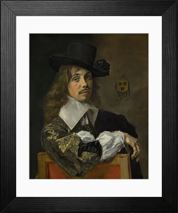Framed Print : Willem Coymans, 1645. Creator: Frans Hals Framed Print : Willem Coymans, 1645. Creator: Frans Hals