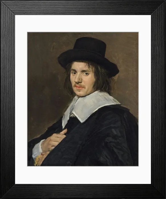 Framed Print : Portrait of a Man, 1648 / 1650. Creator: Frans Hals Framed Print : Portrait of a Man, 1648 / 1650. Creator: Frans Hals