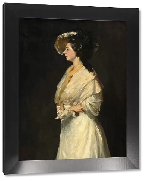 Young Woman in White, 1904. Creator: Robert Henri