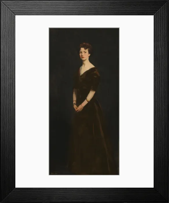Framed Print : Edith Reynolds, 1908. Creator: Robert Henri Framed Print : Edith Reynolds, 1908. Creator: Robert Henri