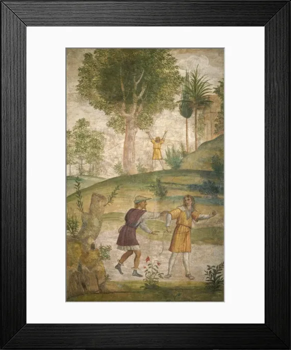 Framed Print : The Despair of Cephalus, c. 1520 / 1522. Creator: Bernardino Luini Framed Print : The Despair of Cephalus, c. 1520 / 1522. Creator: Bernardino Luini