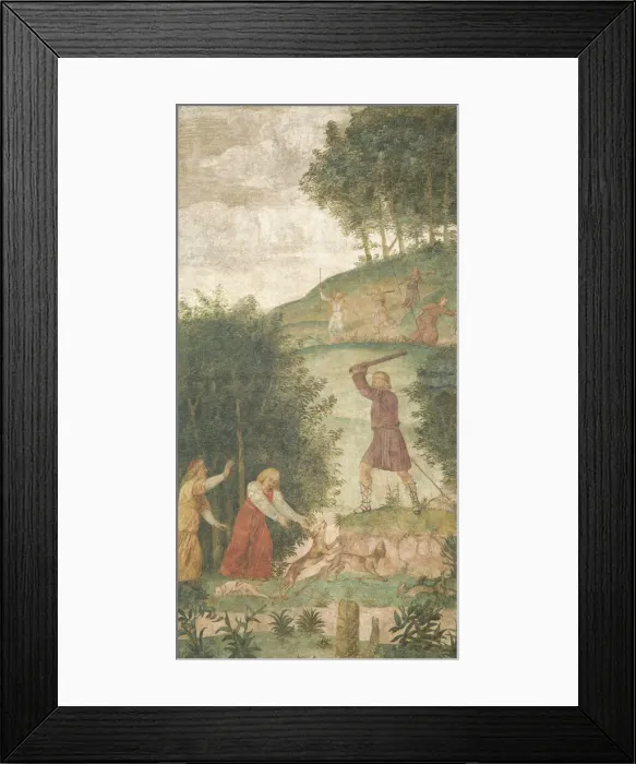 Framed Print : Cephalus Punished at the Hunt, c. 1520 / 1522. Creator: Bernardino Luini Framed Print : Cephalus Punished at the Hunt, c. 1520 / 1522. Creator: Bernardino Luini