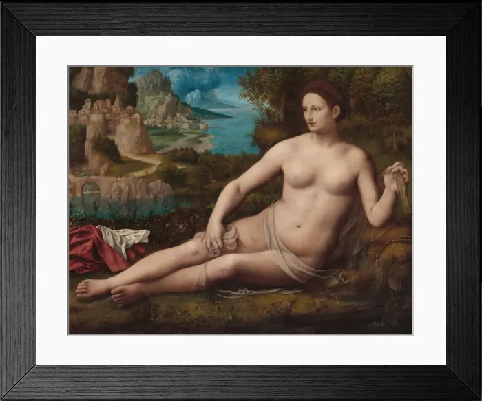 Framed Print : Venus, c. 1530. Creator: Bernardino Luini Framed Print : Venus, c. 1530. Creator: Bernardino Luini