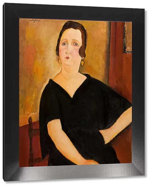 Madame Amedee (Woman with Cigarette), 1918. Creator: Amadeo Modigliani