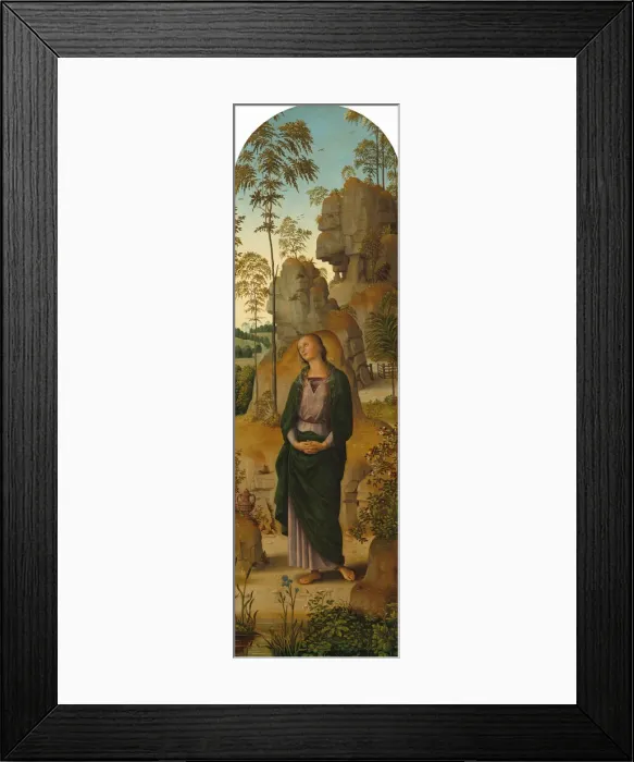 Framed Print : The Crucifixion with the Virgin, Saint John, Saint Jerome, and Saint Mary Magdalene... c Framed Print : The Crucifixion with the Virgin, Saint John, Saint Jerome, and Saint Mary Magdalene... c