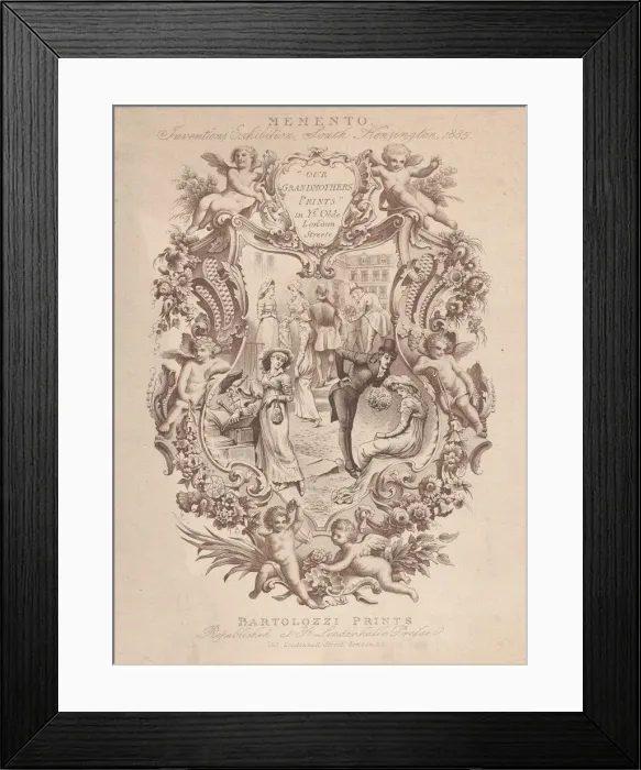 Framed Print : Advertisement for Memento, Inventions Exhibition, South Kensington, 1885, ca. 1885 Framed Print : Advertisement for Memento, Inventions Exhibition, South Kensington, 1885, ca. 1885