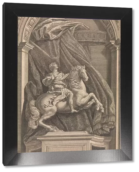 Equestrian Statue of Constantine the Great, 1690-1740. Creator: Francesco Faraone Aquila