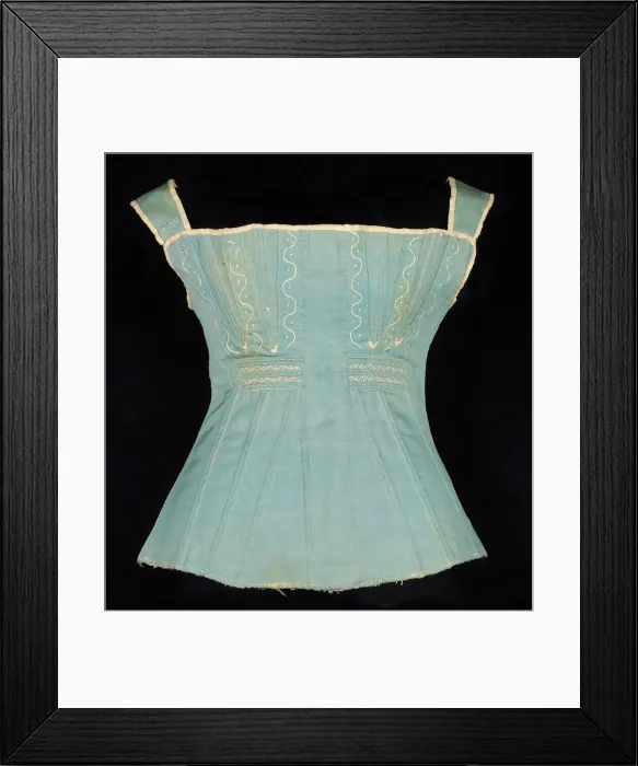 Framed Print : Stays, American, 1825-35. Creator: Unknown Framed Print : Stays, American, 1825-35. Creator: Unknown