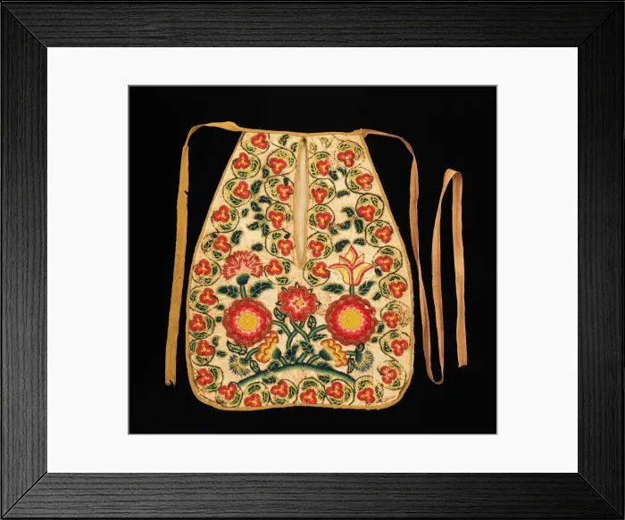 Framed Print : Pocket, American, ca. 1784. Creator: Unknown Framed Print : Pocket, American, ca. 1784. Creator: Unknown