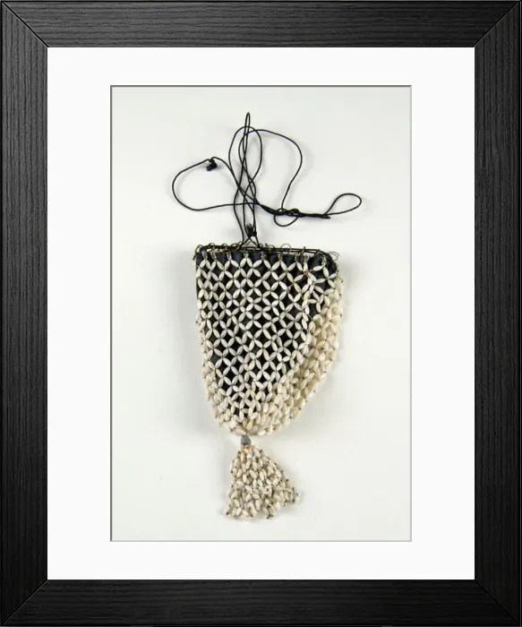 Framed Print : Pouch, American, 1820-30. Creator: Unknown Framed Print : Pouch, American, 1820-30. Creator: Unknown