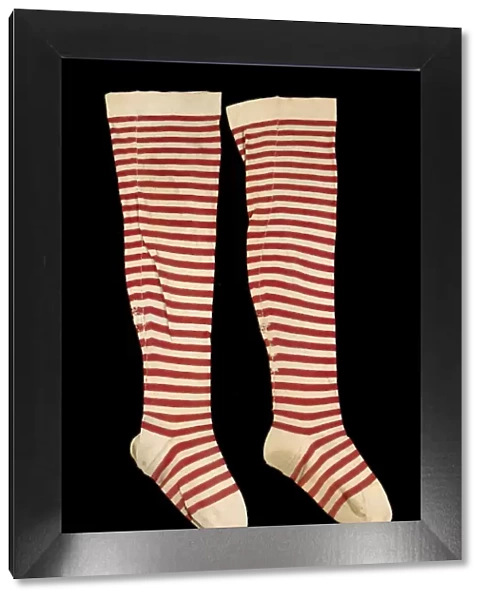 Stockings, American, 1850-70. Creator: Unknown