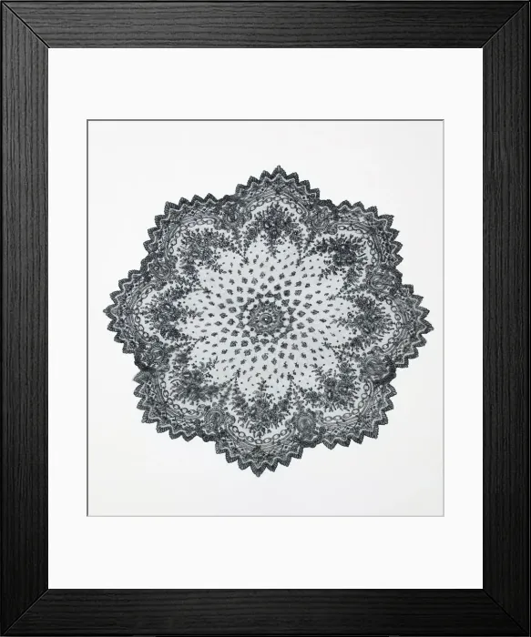 Framed Print : Parasol, French, 1880-89. Creator: Unknown Framed Print : Parasol, French, 1880-89. Creator: Unknown