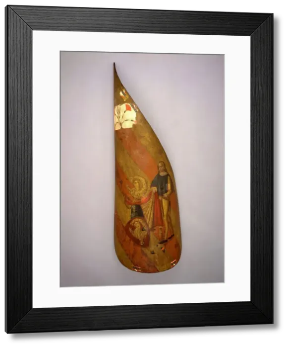 Framed Print : Hungarian-Style Shield, Eastern European, ca. 1500-1550. Creator: Unknown Framed Print : Hungarian-Style Shield, Eastern European, ca. 1500-1550. Creator: Unknown