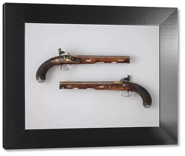 Pair of Flintlock Pistols of the Prince of Wales, later George IV (1762-1830), British