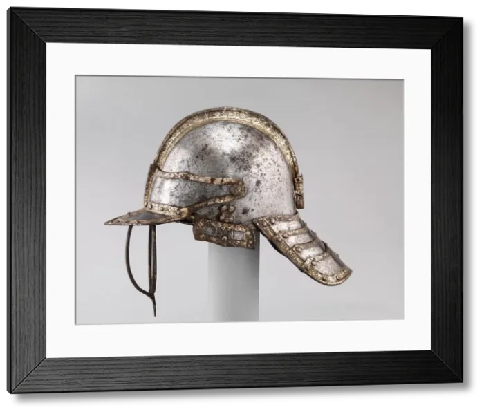 Framed Print : Helmet for a Harquebusier, British, London or Greenwich, ca. 1630-40 Framed Print : Helmet for a Harquebusier, British, London or Greenwich, ca. 1630-40
