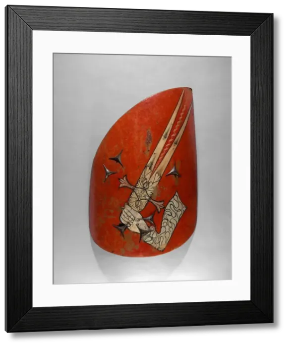 Framed Print : Hungarian-Style Shield, Eastern European, ca. 1500-1550. Creator: Unknown Framed Print : Hungarian-Style Shield, Eastern European, ca. 1500-1550. Creator: Unknown