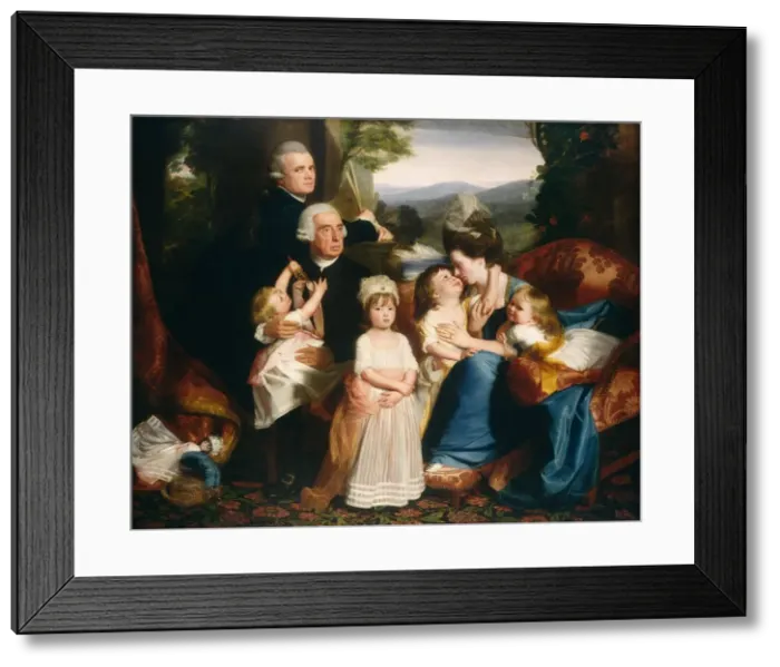 Framed Print : The Copley Family, 1776 / 1777. Creator: John Singleton Copley Framed Print : The Copley Family, 1776 / 1777. Creator: John Singleton Copley