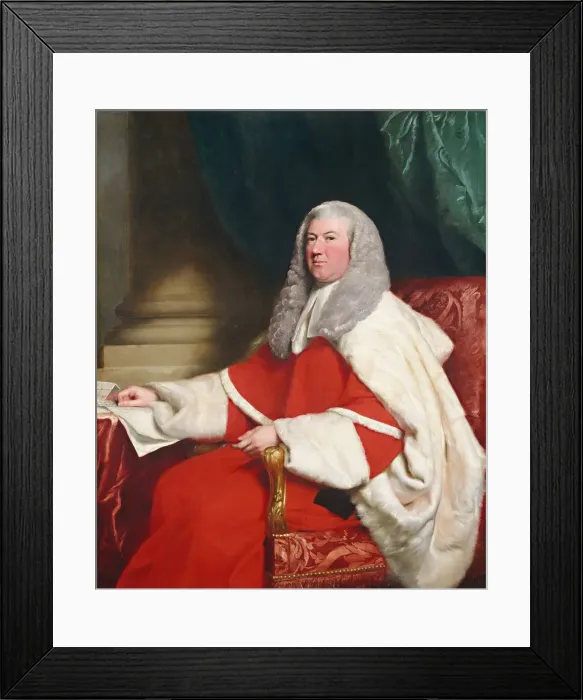 Framed Print : Baron Graham, 1804. Creator: John Singleton Copley Framed Print : Baron Graham, 1804. Creator: John Singleton Copley