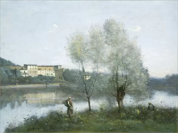 Ville-d Avray, c. 1865. Creator: Jean-Baptiste-Camille Corot