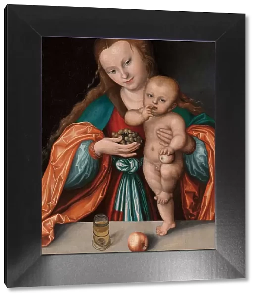 Madonna and Child, probably c. 1535 or after. Creator: Lucas Cranach the Elder