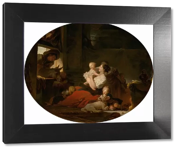 The Happy Family, c. 1775. Creator: Jean-Honore Fragonard