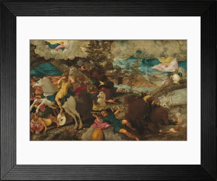 Framed Print : The Conversion of Saint Paul, c. 1544. Creator: Jacopo Tintoretto Framed Print : The Conversion of Saint Paul, c. 1544. Creator: Jacopo Tintoretto
