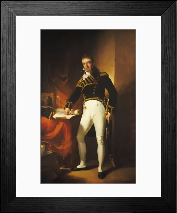 Framed Print : Captain Charles Stewart, 1811-1812. Creator: Thomas Sully Framed Print : Captain Charles Stewart, 1811-1812. Creator: Thomas Sully