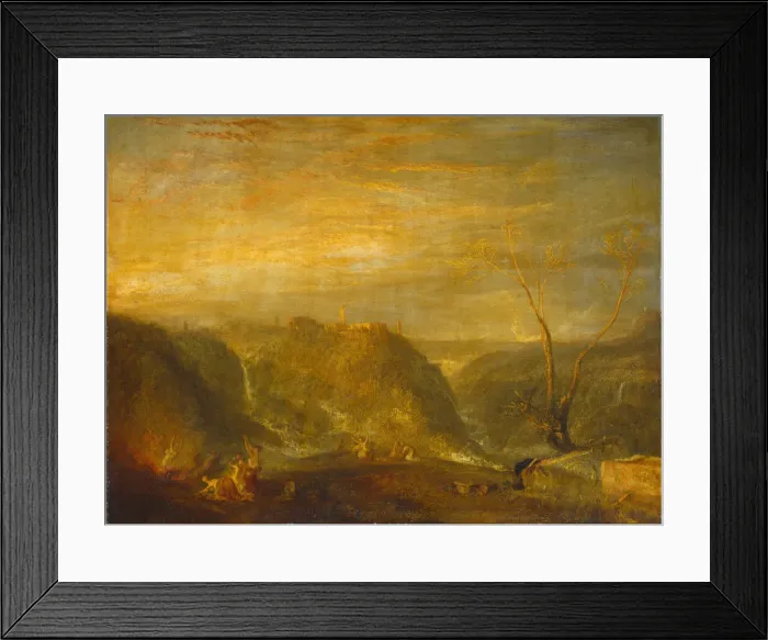 Framed Print : The Rape of Proserpine, 1839. Creator: JMW Turner Framed Print : The Rape of Proserpine, 1839. Creator: JMW Turner