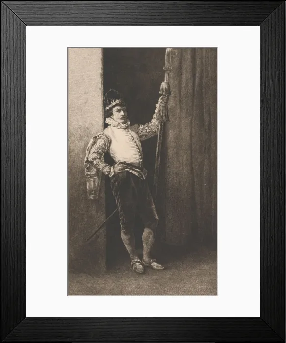 Framed Print : Halbardier, 1895. Creator: Alfred Boilot Framed Print : Halbardier, 1895. Creator: Alfred Boilot