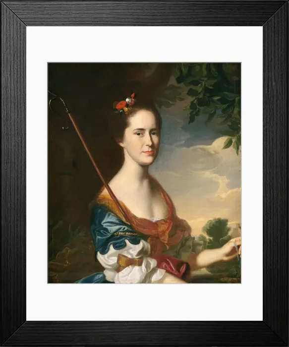 Framed Print : Elizabeth Gray Otis (Mrs. Samuel Alleyne Otis), c. 1764. Creator: John Singleton Copley Framed Print : Elizabeth Gray Otis (Mrs. Samuel Alleyne Otis), c. 1764. Creator: John Singleton Copley