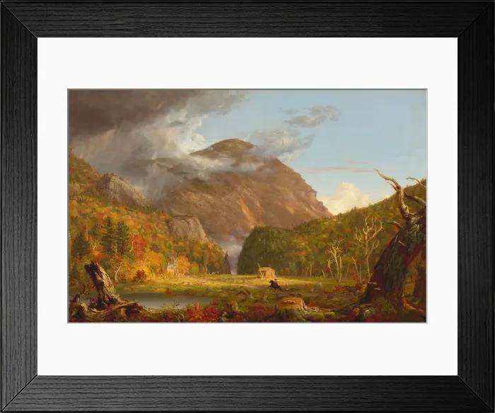 Framed Print : A View of the Mountain Pass Called the Notch of the White Mountains (Crawford Notch) Framed Print : A View of the Mountain Pass Called the Notch of the White Mountains (Crawford Notch)