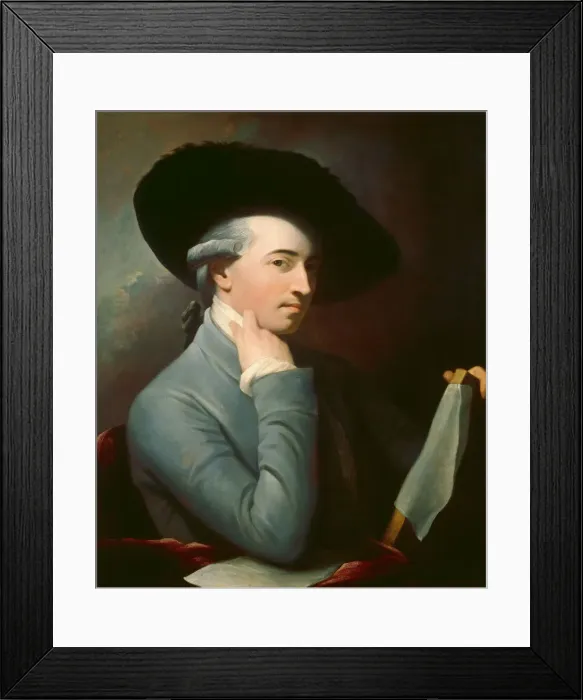 Framed Print : Benjamin West, c. 1776. Creator: Unknown Framed Print : Benjamin West, c. 1776. Creator: Unknown