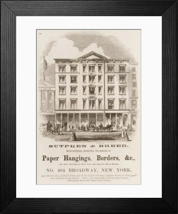 Framed Print : The Illustrated American Biography; containing correct Portraits
