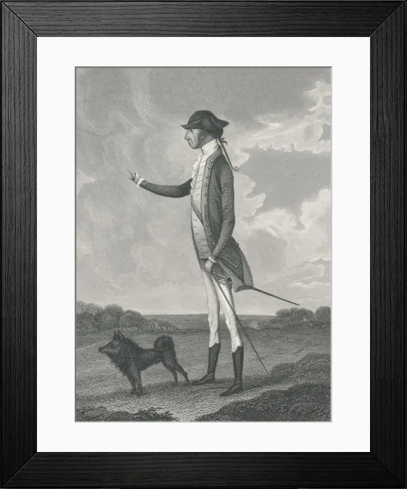 Framed Print : Major General Charles Lee, 1840-95. Creator: Alexander Hay Ritchie Framed Print : Major General Charles Lee, 1840-95. Creator: Alexander Hay Ritchie