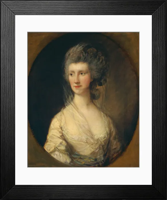 Framed Print : Mrs. John Taylor, c. 1778. Creator: Thomas Gainsborough Framed Print : Mrs. John Taylor, c. 1778. Creator: Thomas Gainsborough