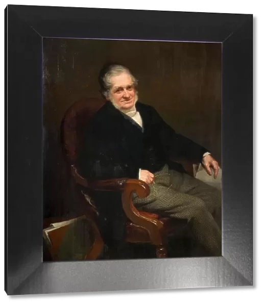 Portrait of Samuel Lines (1778-1863), 1863. Creator: William Thomas Roden