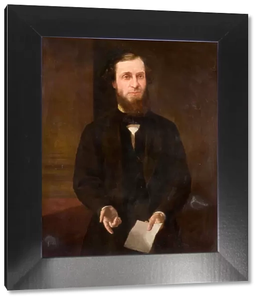 Portrait of Edwin Yates, 19th century. Creator: William Thomas Roden