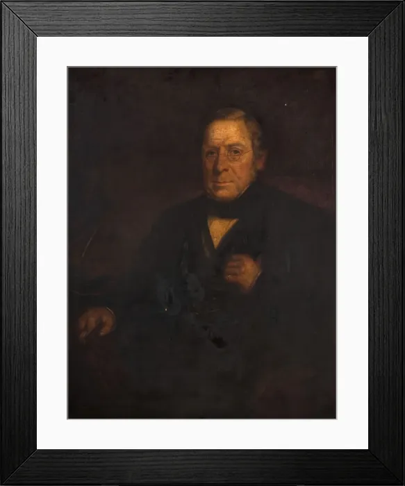 Framed Print : Portrait Of George Edmonds, 1890. Creator: William Thomas Roden Framed Print : Portrait Of George Edmonds, 1890. Creator: William Thomas Roden