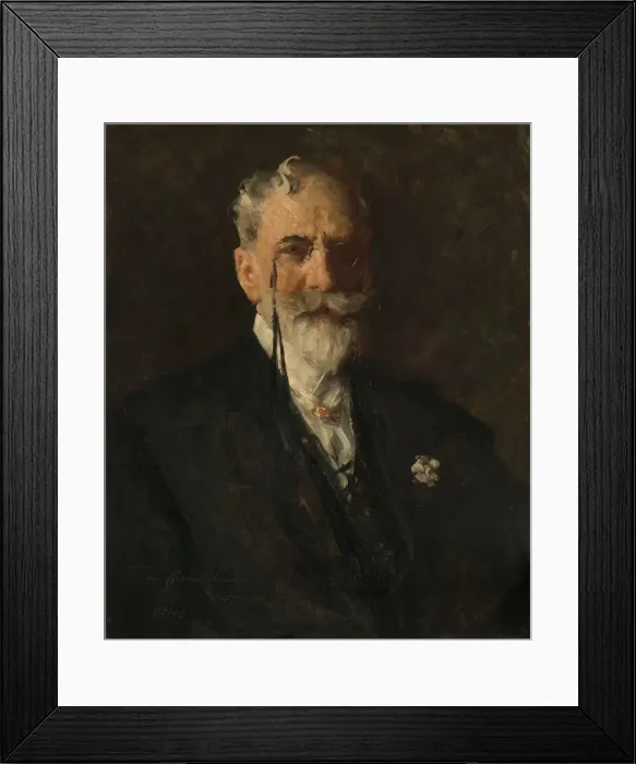 Framed Print : Self-Portrait, 1915. Creator: William Merritt Chase Framed Print : Self-Portrait, 1915. Creator: William Merritt Chase