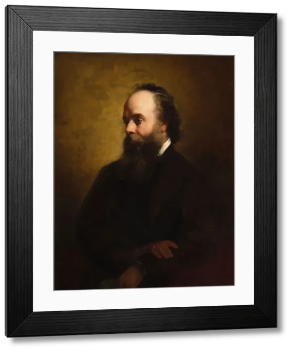 Framed Print : Portrait Of Samuel Timmins (1826-1902), 1880. Creator: William Thomas Roden Framed Print : Portrait Of Samuel Timmins (1826-1902), 1880. Creator: William Thomas Roden